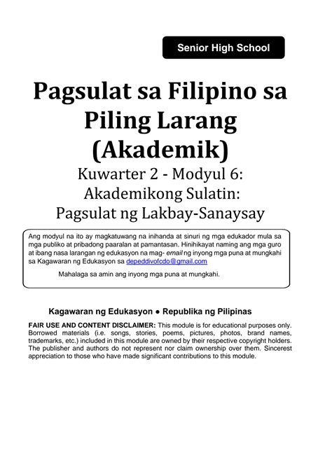 Solution Filipino Pagsulat Ng Lakbay Sanaysay Studypool The Best Porn Website