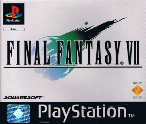 Final Fantasy Vii Cover Or Packaging Material Mobygames