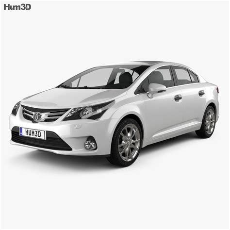 List of toyota sedan models: Toyota Avensis Sedan 2012 3D model - Vehicles on Hum3D