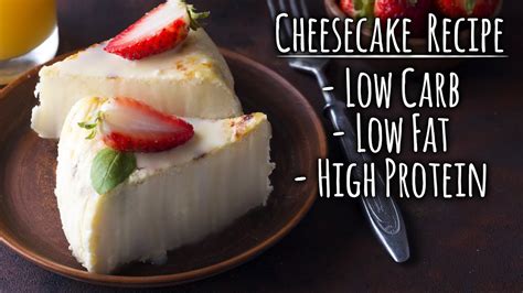 It's important to have a good quality protein powder in add healthy fats like greek yogurt and avocado. Cheesecake Recipe - LOW Carb - LOW Fat - HIGH Protein | Tiger Fitness - YouTube