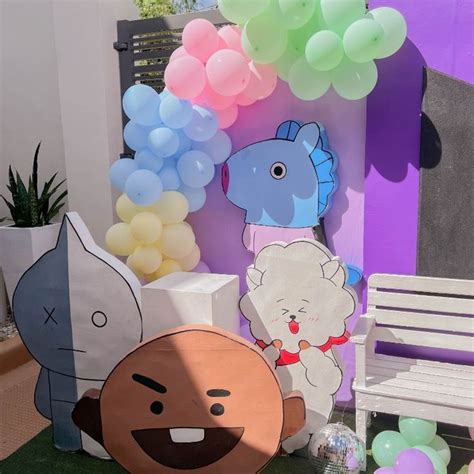 Bts Bt21 Themed Birthday Party By Party Curators Philippines At Home