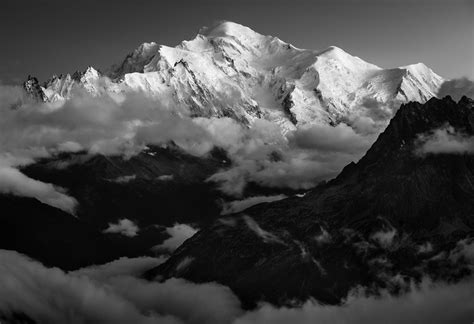 Photographie Du Massif Du Mont Blanc