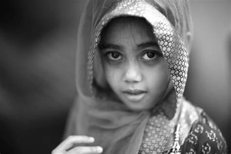 Wallpaper Face Black Hair Scarf Nose Person Bangladesh Child