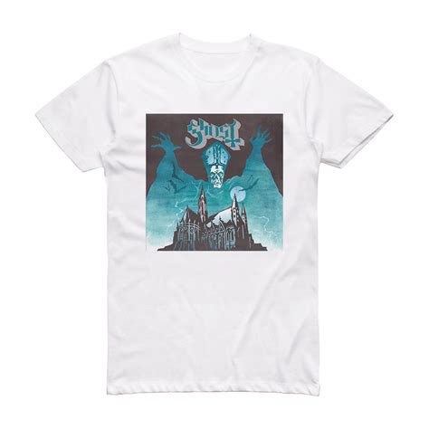 Ghost Opus Eponymous Album Cover T Shirt White Album Cover T Shirts