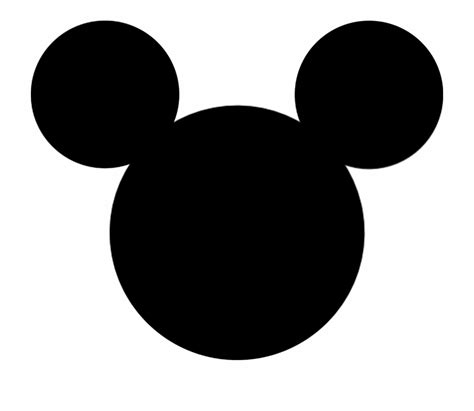 Mickey Head SVG