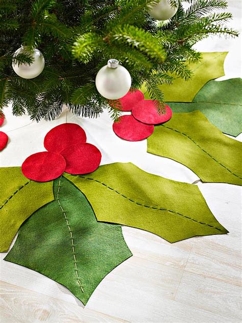 35 Diy Christmas Tree Skirt Ideas Hative
