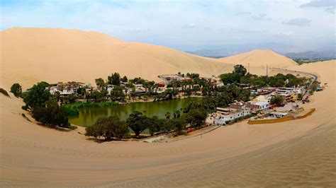 Lake Huacachina Conservation Area Emerald Of The Desert