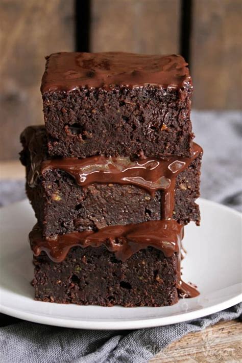 Maybe you would like to learn more about one of these? Zucchini Brownies with Chocolate Glaze | Blueberry Vegan