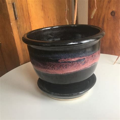 Hand Thrown Pottery Planter Etsy