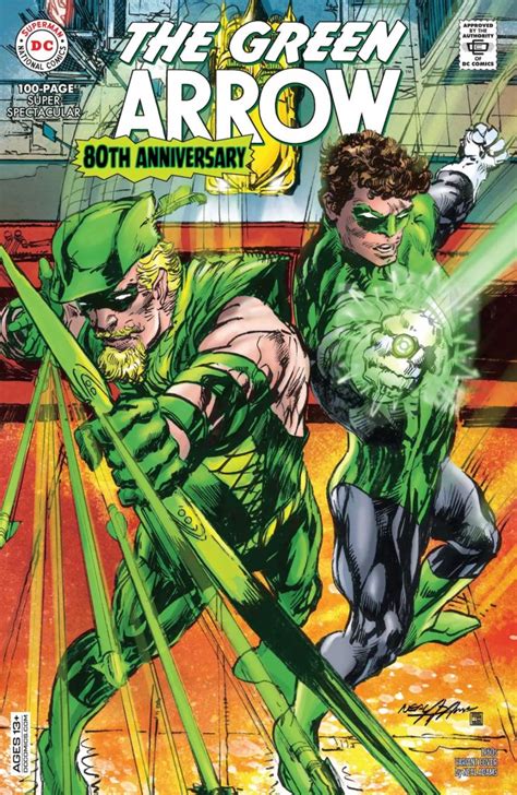 Previewing The Golden Age Emerald Archer In ‘green Arrow 80th