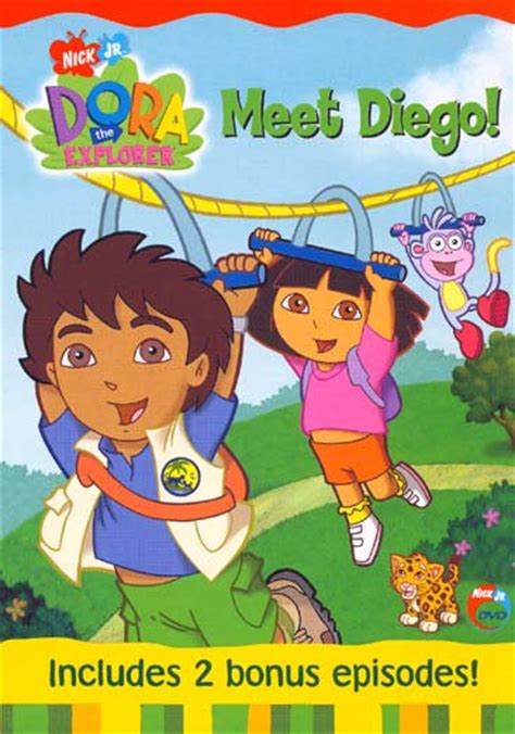 Meet boots, a furry monkey who's dora the explorer's best friend and adventurous travel companion. Dora The Explorer Meet Diego DVD Paramount Home Video | eBay