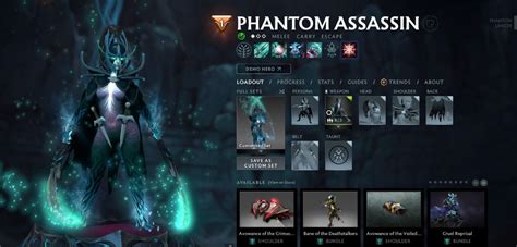 Phantom Assassin PA Arcana Dota 2 Manifold Paradox Instant Trade