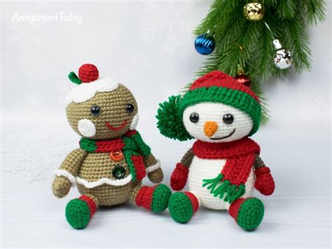 Discover free knitting patterns for socks, accessories, toys, hats, mittens, home décor and more. Christmas gingerbread man crochet pattern - Amigurumi ...
