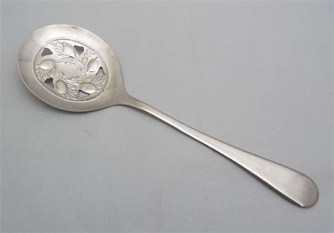 Small Metal Slotted Spoon