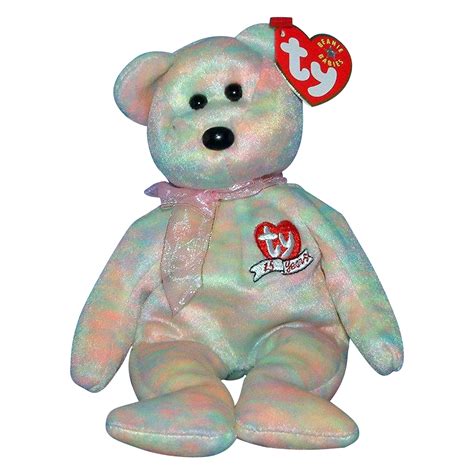 Ty Beanie Baby Celebrate 15 Year Anniversary MWMT Bear EBay