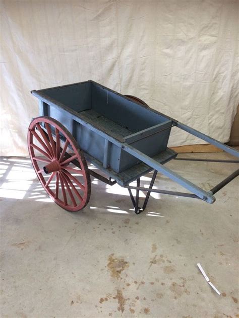 Antique Garden Cart Antique Wagon Flower Cart Wheelbarrow Garden Cart