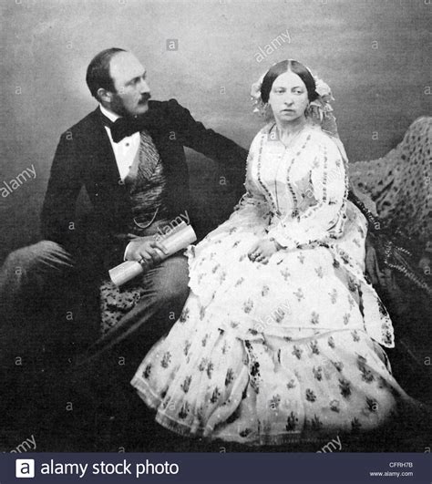 Queen Victoria And Prince Albert In 1854 When Both Were 35