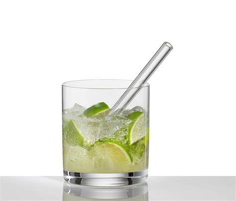glass drinking straws bar produkte bohemia cristal