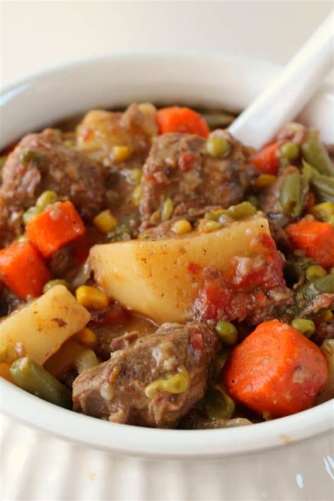 Beef stewa corck pto rceipe. Crock Pot Beef Stew with a Kick - Great Grub, Delicious Treats