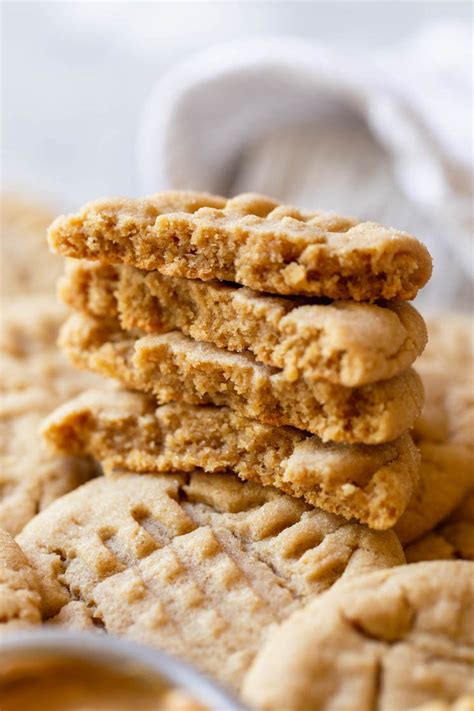 Soft Peanut Butter Cookies Live Well Bake Often
