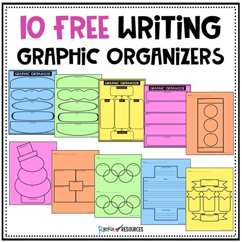 10 Free Graphic Organizer Cover Rockin Resources