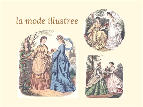 La Mode Illustree Victorian Fashion Plates