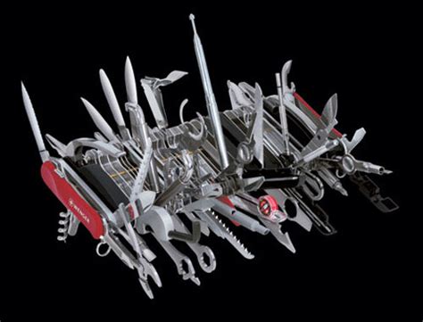 Wenger Giant Swiss Army Knife 85 Tools 100 Functions 1 Knife The Green Head