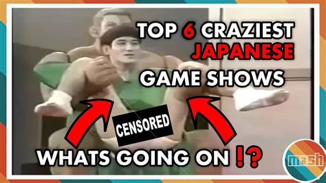 Top Craziest Japanese Game Shows List Youtube
