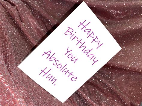 Happy Birthday You Absolute Hun Greeting Cards Description Etsy