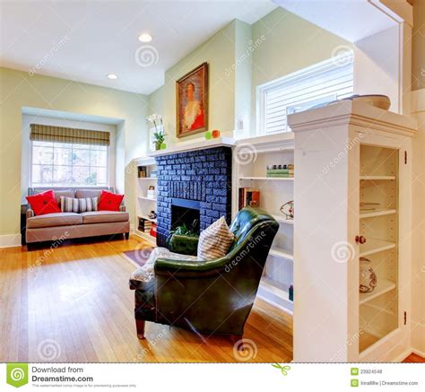 Classic Small Old House Living Room Interior Stock Photo Image Of