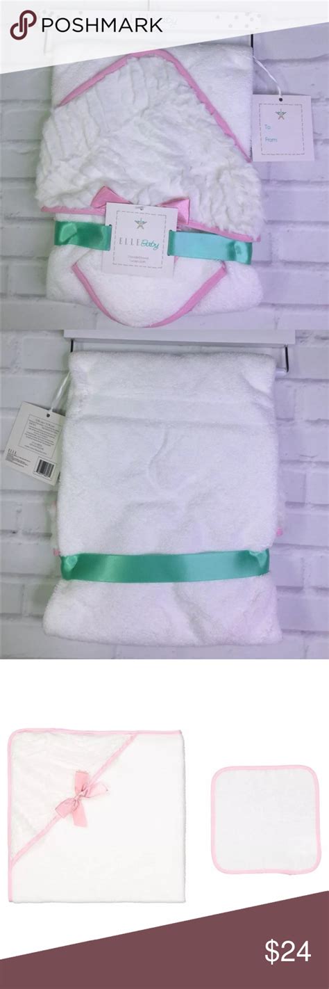 Contact verified bath towel manufacturers, bath towel wholesalers, bath towel exporters, retailers, traders in india. Elle Baby Girls Hooded Bath Towel & Washcloth 2Pc Up for ...