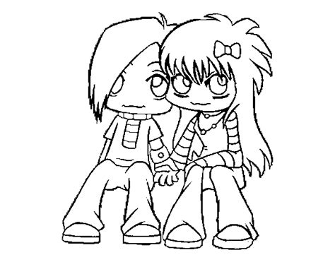 Https://tommynaija.com/coloring Page/animes Couple Coloring Pages