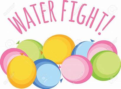 Clipart Fight Water Balloons Clipground