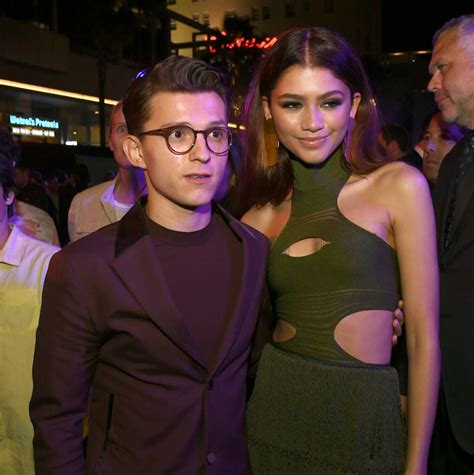 are tom holland and zendaya dating the spider man homecoming co stars have a close bond
