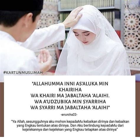 Doa Setelah Akad Nikah Pegang Ubun