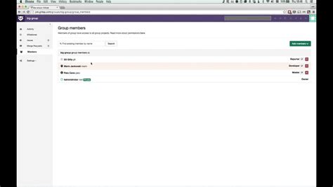 Managing Permissions With Gitlab Enterprise Edition Youtube