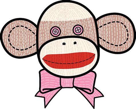 Sock Monkey Illustrations Royalty Free Vector Graphics And Clip Art Istock