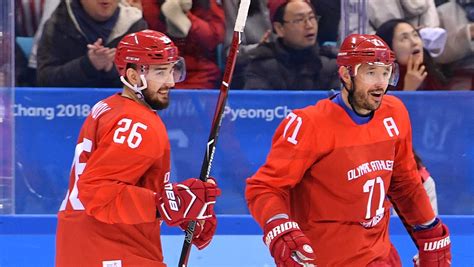 Ilya Kovalchuk With Star Russians Are Olympic Gold Favorites