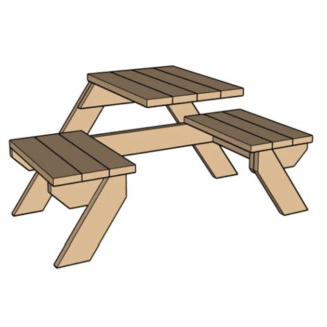 Reinvented Picnic Table Design With Build Plans Honest Home Experts