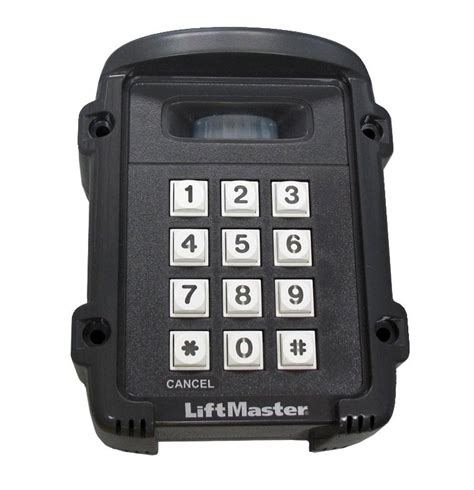 Liftmaster Chamberlain Wkp5lm Wireless Keypad Wkp5lm 5 Codes