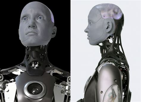 Engineered Arts Ameca Ai Humanoid Robot Showcases Numerous Facial