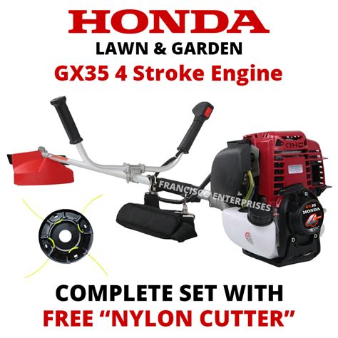 Honda Stroke Gx35 Grass Cutter Complete Set Delivery Only