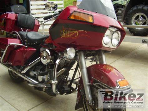 It is pretty decent bike, think all is original except it may have been repainted, the seat is corbin, it has custom. Harley-Davidson FLTC 1340 Tour Glide Classic