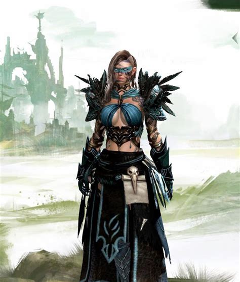 Warrior Woman In Guild Wars 2