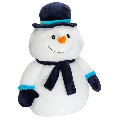 68cm Theo The Snowman Plush Soft Toys Uk