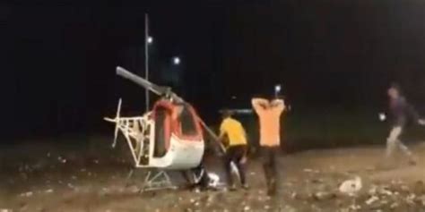 Watch Shocking Moment Indian Man Is Killed When A Test Flight Of Homemade Helicopter Goes