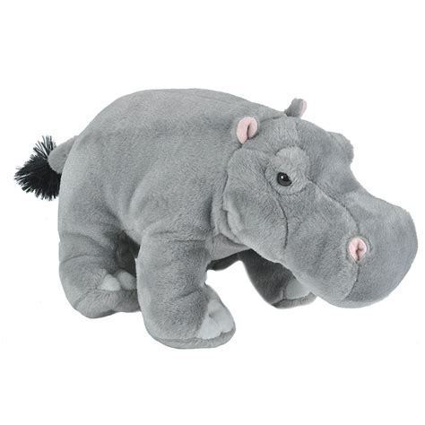 Cuddlekins Hippo Plush Stuffed Animal By Wild Republic Kid Ts Zoo