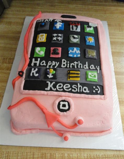 17 Best Cell Phone Cakes Images On Pinterest