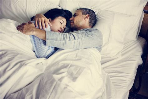 Cuddling Up With Your Partner Can Lead To Better Sleep