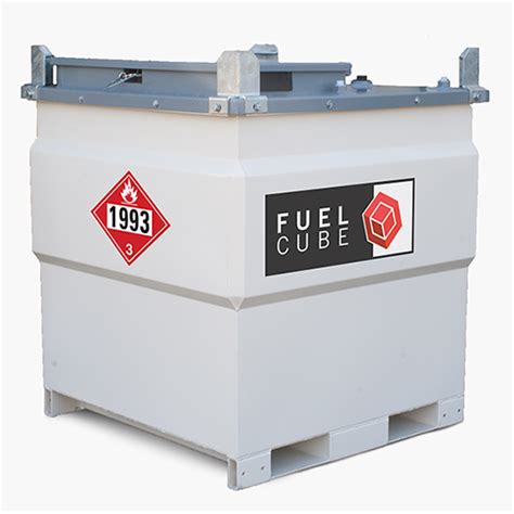 Fuelcube Double Walled Stationary Steel Fuel Tank 250 Gallons